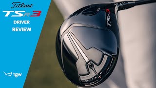 Titleist TSR3 Driver Review by TGW [upl. by Mikihisa]