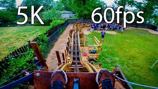 Worlds Best Backyard Coaster Shadow Stalker onride 5K POV 60fps [upl. by Anihcak]