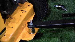 The Lawn Tractor Jimmy Hitch System From The National Hardware Show By The Weekend Handyman [upl. by Phelips]