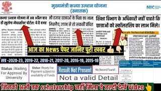 🛑 snatak scholarship 2024 bihar  kanya utthan yojana bihar online 2023  graduation apply date [upl. by Dahc606]