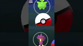 Triple Shiny  Pokemon Go 2024 pokemon shinypokemon pokemongo [upl. by Wendye]