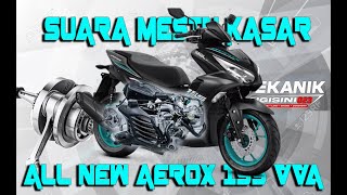 ENGINE NOISE ALL NEW AEROX 155VVA Kilometer 30rbuan [upl. by Davey]