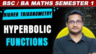 Hyperbolic Functions  Higher Trigonometry  BSc math Hons  semester 1  by Thakur Sir [upl. by Foster]