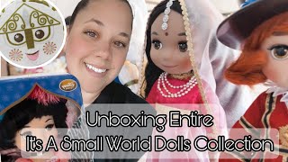 Unboxing “It’s A Small World” Dolls from 2014 [upl. by Ailido]