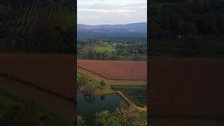 Tennessee Fall Time  Crossville Tennessee Evening Drone Flight [upl. by Relly]