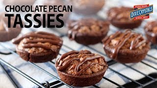 How to Make Chocolate Pecan Pie Tassies [upl. by Hgielrac591]