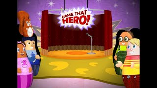 HigglyTown  Name That Hero Music Game  Playhouse Disney  Flower Studios [upl. by Lemmuela629]