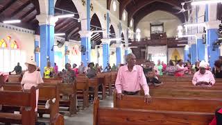 Sunday Mass Live At The Lady Of Assumption Church Soufriere [upl. by Akived826]