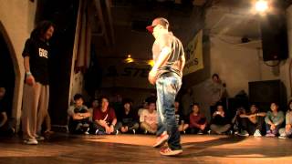 DANCELIVE 2013 JAPAN HOUSE Kanto vol05【BEST 8】GENKI vs HIRO [upl. by Nodnarbal968]