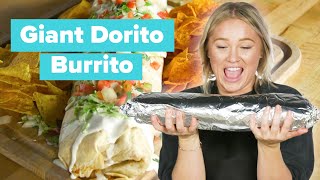 I Made a Giant Dorito Burrito • Tasty [upl. by Katy]