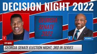 2022 Georgia Senate  Herschel Walker Vs Raphael Warnock  Decision Night 2022 Coverage [upl. by Harobed]