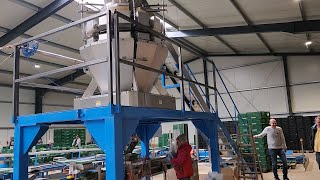 Rocket Salad Tray Filling Line  SmartWeigh [upl. by Eelarak]