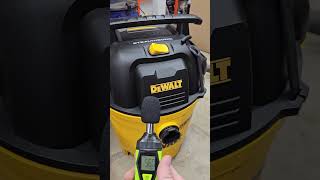 Ridgid vs DeWalt Stealthsonic shop vac dBawesome dewalt ridgidtools ridgid tools [upl. by Llennyl]