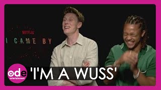 George Mackay amp Percelle Ascott Im a Wuss for Scary Films [upl. by Tiersten]