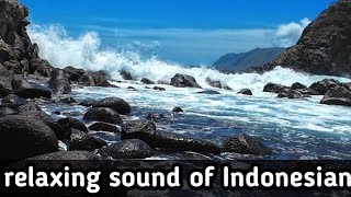 Relaxing natural soundThe Most Relaxing Waves Ever  Ocean Sounds to Sleep Study and Chill [upl. by Nhguavahs933]