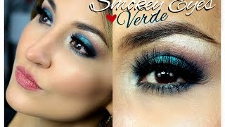 Noite de Verão quotSmokey Eyes Verdequot [upl. by Lenod]