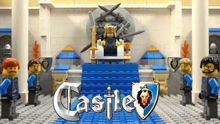 Lego Castle Lion Knights Legends Stop Motion Animation [upl. by Airom]