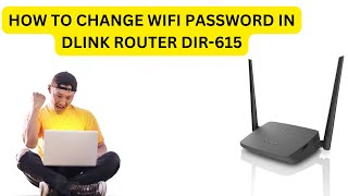 How To Change Wifi Password In Dlink Router Dir615  How To Change Dlink SSID amp Password [upl. by Nageek]