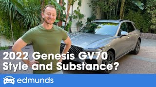 2022 Genesis GV70 First Look  A New Luxury SUV From Hyundais Luxury Brand  Price Features amp More [upl. by Akcinahs]