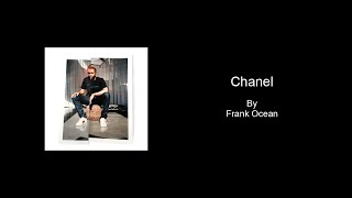 Chanel by Frank Ocean  Karaoke with BACKING VOCALSAdlibs [upl. by Caplan687]