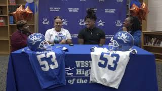 Jamir Ussery Signing With Clayton State University [upl. by Nilrac]