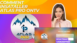 Comment installer lapplication Atlas Pro ontv [upl. by Lynnet802]