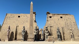 Full tour of the splendid ancient Luxor Temple in Egypt 2023 [upl. by Fee]