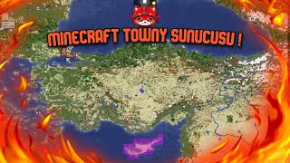 Herkesin Aradığı Oyun Modu  Minecraft Towny Sunucusu  NetherTowny [upl. by Yorle]