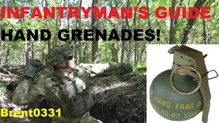 INFANTRYMANS GUIDE Hand Grenades [upl. by Aihcsrop728]