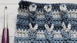 Jacobs Ladder Stitch  How to Crochet [upl. by Akimed]