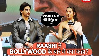 RAASHII KHANNA INTERVIEW AFTER YODHA [upl. by Showker240]