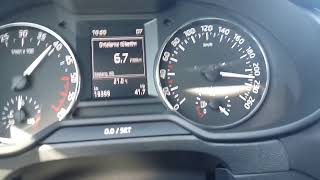 Skoda Octavia 16 Tdi DSG Optimal Top Speed [upl. by Eilatam512]