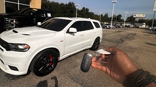 I BOUGHT A SRT DURANGO AT 18🔥 [upl. by Alethia]