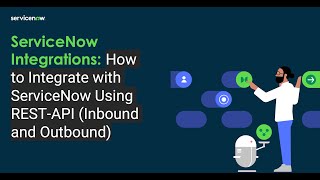 ServiceNow Integrations How to Integrate with ServiceNow Using RESTAPI Inbound and Outbound [upl. by Atsugua117]