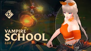 🧛‍♀️ Vampire School Lux 🧛‍♀️ RuneForge—LoL Custom Skins [upl. by Solracesoj660]