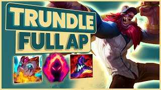 TRUNDLE TOP FULL AP  DERRETA OS TANKS INIMIGOS E FINALIZE OS CARRIES COM CERTA FACILIDADE  MEC [upl. by Nuahsed]