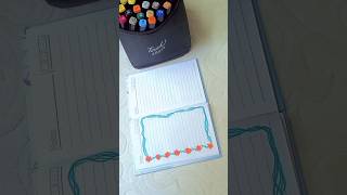 Diary decoration ideas ⭐💡shorts youtubeshorts diarydecoration [upl. by Wallack]