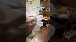 LED Flower Lamp flowerlamp lamp tiktokvirallamp sidetablelamp shorts tiktokshop [upl. by Atilef198]