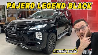 MITSUBISHI PAJERO SPORT LEGEND BLACK  A Versão Tudão do SUV Raiz [upl. by Nynahs]