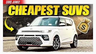 Top 10 Cheapest SUVs For 2022 [upl. by Talley]