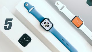 Apple Watch Series 5 UNBOXING  Space Grey Aluminum [upl. by Yahsed]