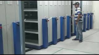 Compactors Storage System  Mobile Shelving System  Compactus  File Compactors  Mobile Racks [upl. by Siramed]