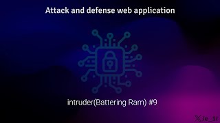 Burp Suite 9  intruderBattering Ram Arabic [upl. by Leod966]