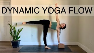 Dynamic Vinyasa Yoga Flow  Full Body Intermediate Yoga Class [upl. by Canute559]