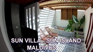 SUN GARDEN VILLA  SUN ISLAND MALDIVES 4K [upl. by Ahsait]