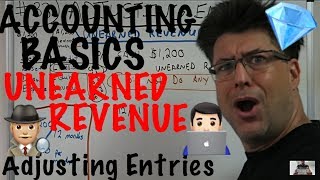 Accounting for Beginners 33  Adjusting Entries  Journal Entries  Unearned Revenue [upl. by Thomsen]