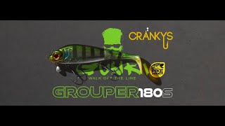 Teaser du nouveau leurre hybrid GUNKI  GOUPER 180S [upl. by Levitus]