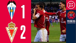 RESUMEN PrimeraFederación  CD Alcoyano 12 Real Murcia CF  Grupo 2  Jornada 37 [upl. by Eerased]