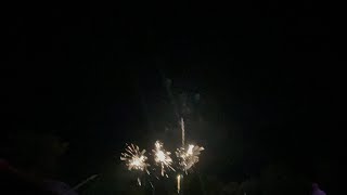 Ridgway PA Bicentennial Midway Firework Show [upl. by Acemaj]