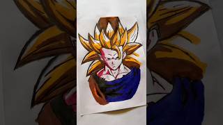 goku ultra instinct drawing 🔥  draganboll drawing  animedrawing anime shorts art sketch [upl. by Fachanan]